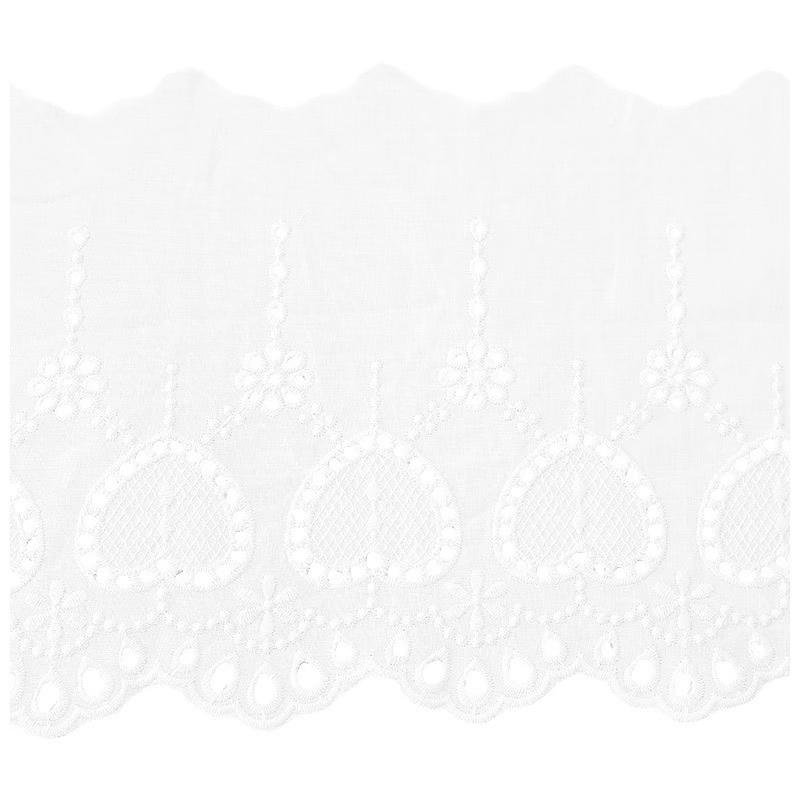 綿レース 幅広 手芸用 手芸 レース生地 刺繍 レース 布 レーステープ パイピングテープ 花柄 手作り ハンドメイド diy 幅約18cm 単位2m B288 |  | 09