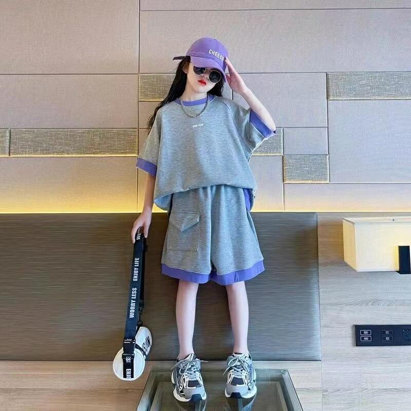 キッズ 子供服 セットアップ 上下セット Tシャツ+パンツ 2点セット 夏