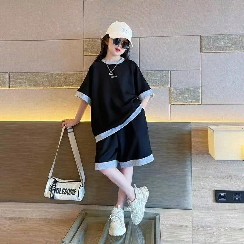 女の子　子供服　春夏　49点　まとめ売り　90 95 長袖　半袖　Tシャツ　秋冬 キッズ 子供服 セットアップ 上下セット Tシャツ+パンツ 2点セット 夏