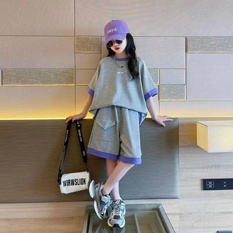 キッズ 子供服 セットアップ 上下セット Tシャツ+パンツ 2点セット 夏