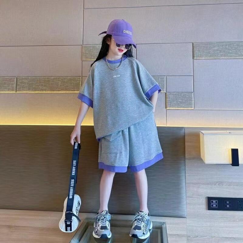 キッズ 子供服 セットアップ 上下セット Tシャツ+パンツ 2点セット 夏