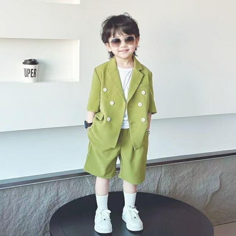 キッズ 子供服 スーツセットアップ 上下セット アウター スーツパンツ 