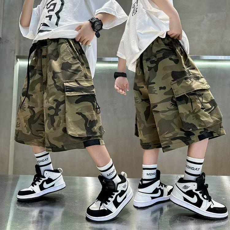 キッズ 子供服 ショートパンツ 迷彩柄 カジュアル パンツ 男の子