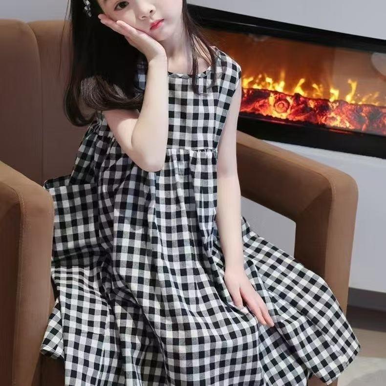 キッズ 子供服 ワンピース 女の子 夏 ノースリーブワンピース 子供 
