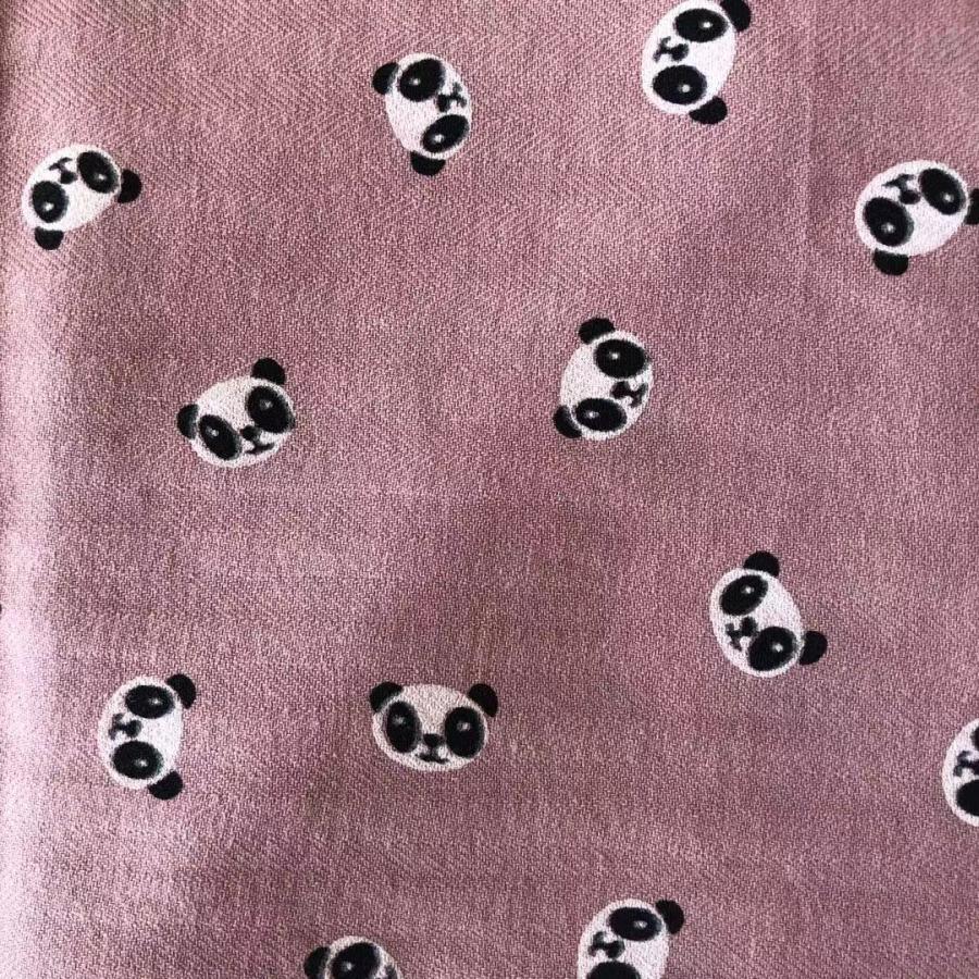 綿生地 コットン生地 パンダ柄 生地 L064 綿100% カット 可愛い 140cm*45cm |  | 04