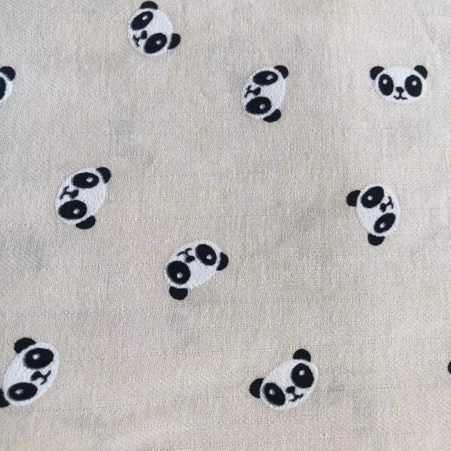 綿生地 コットン生地 パンダ柄 生地 L064 綿100% カット 可愛い 140cm*45cm |  | 06