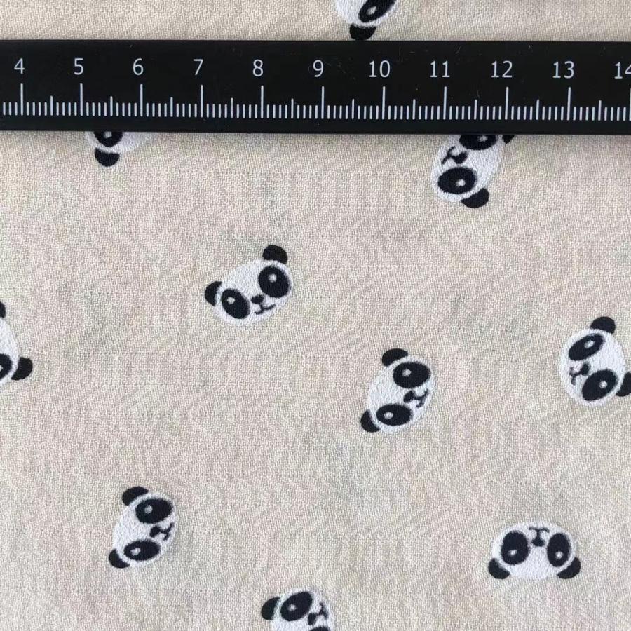 綿生地 コットン生地 パンダ柄 生地 L064 綿100% カット 可愛い 140cm*45cm |  | 07