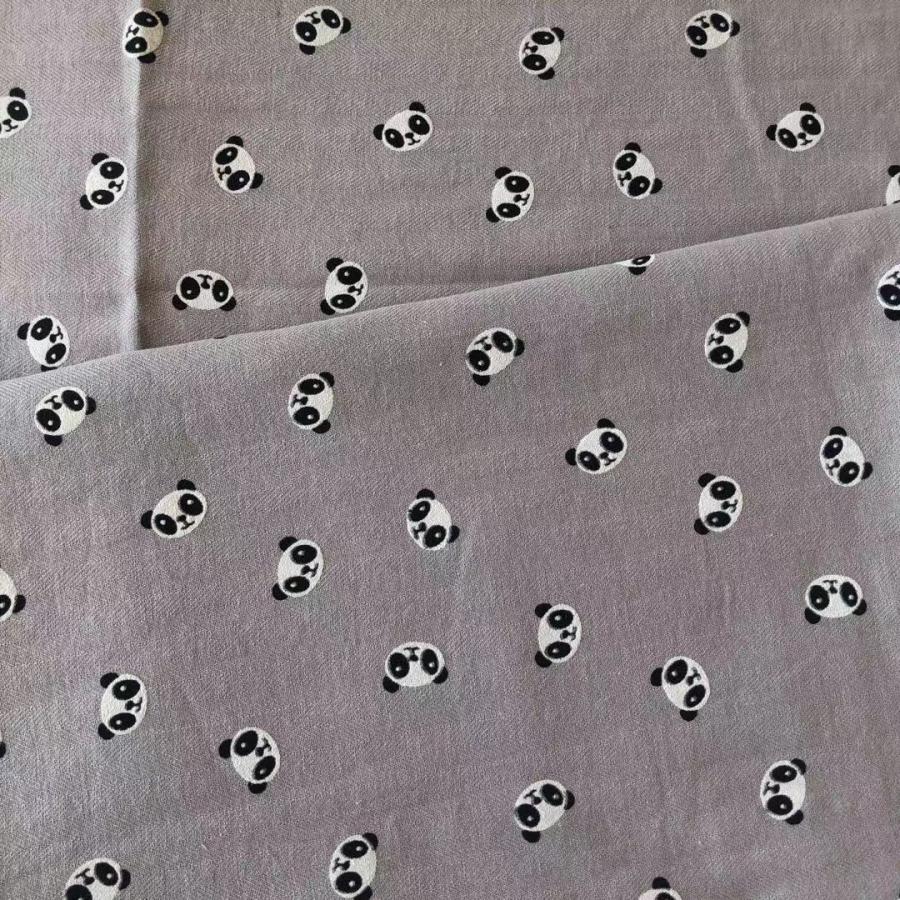 綿生地 コットン生地 パンダ柄 生地 L064 綿100% カット 可愛い 140cm*45cm |  | 08
