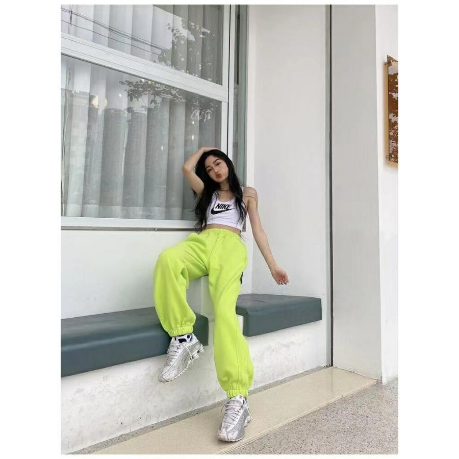カーゴパンツ レディース 蛍光色 ボトムス 大きいサイズ サルエルパンツ スウェットパンツ ダンス衣装 ヒップホップ ヒップホップダンス LPFA066(XL-6XL) |  | 09