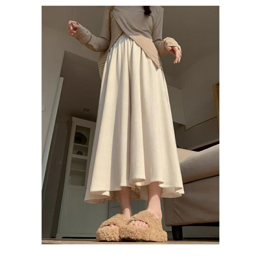 ワイドパンツ レディース 春 秋 大きいサイズ 無地 シンプル ウエストゴム 体型カバー イージーパンツ ルームウェア  大きいサイズ LPFA085(3色L-6XL) |  | 03