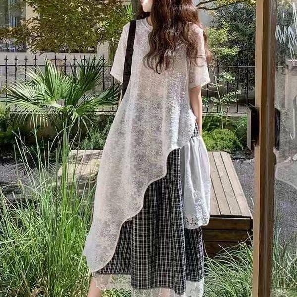 セットアップ レディース 上下セット 春夏 半袖Tシャツ スカート 2点