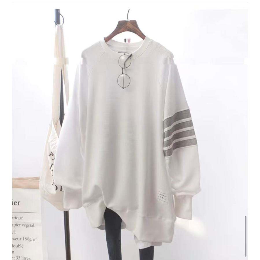 トレーナー レディーストップス 薄手 大きいサイズ レディーストップス レディース洋服 普段着 レディーストレーナー 春秋 LUGA156(2色L-4XL) |  | 06