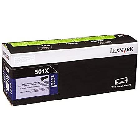 独特な Lexmark 501X LCCP, cartridge toner - original - black - Yield High Extra - その他プリンター周辺機器、アクセサリー