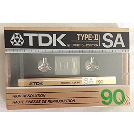 【楽天カード分割】 ヴィンテージ レア TDK タイプII SA90 高解像度 高 CrO2 ポジション 90分 カセット フロッピーディスク