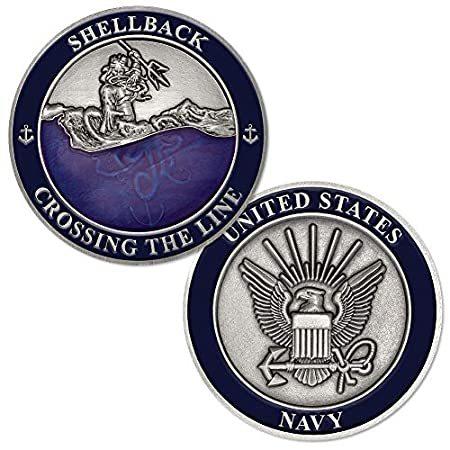 10419円 86％以上節約 10419円 99％以上節約 アメリカ海軍 シェルバック Crossing The Line チャレンジコイン