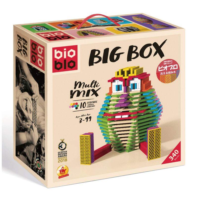 ビッグボックス(洗える木製つみ木)/Bi0bl0 Big b0x 340ピース