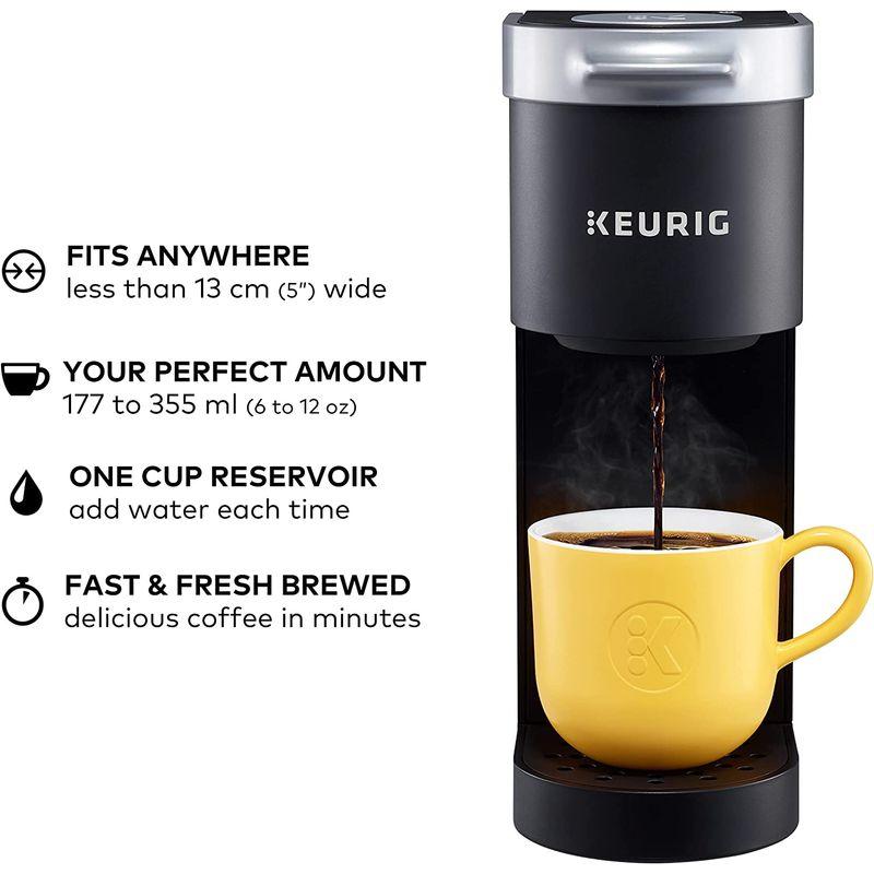 Keurig K-Miniコーヒーメーカー、マットブラック 611247373590 コーヒーメーカー