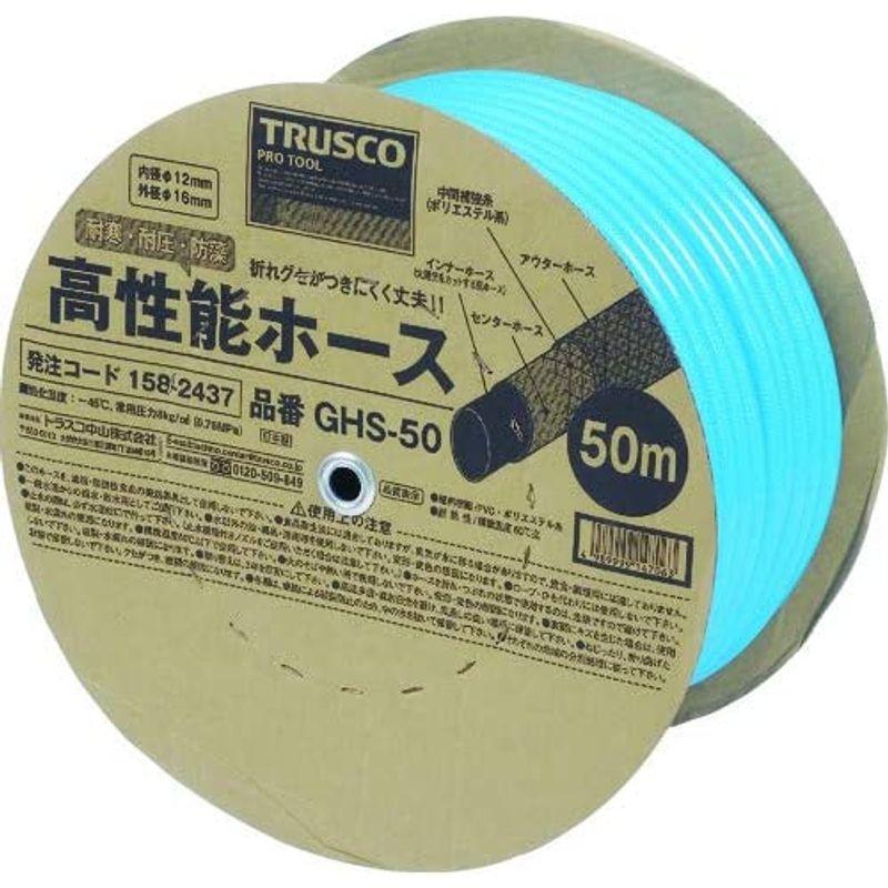 TRUSCO(トラスコ)　高性能ホース　15X20mm　50mドラム巻　GHO-50