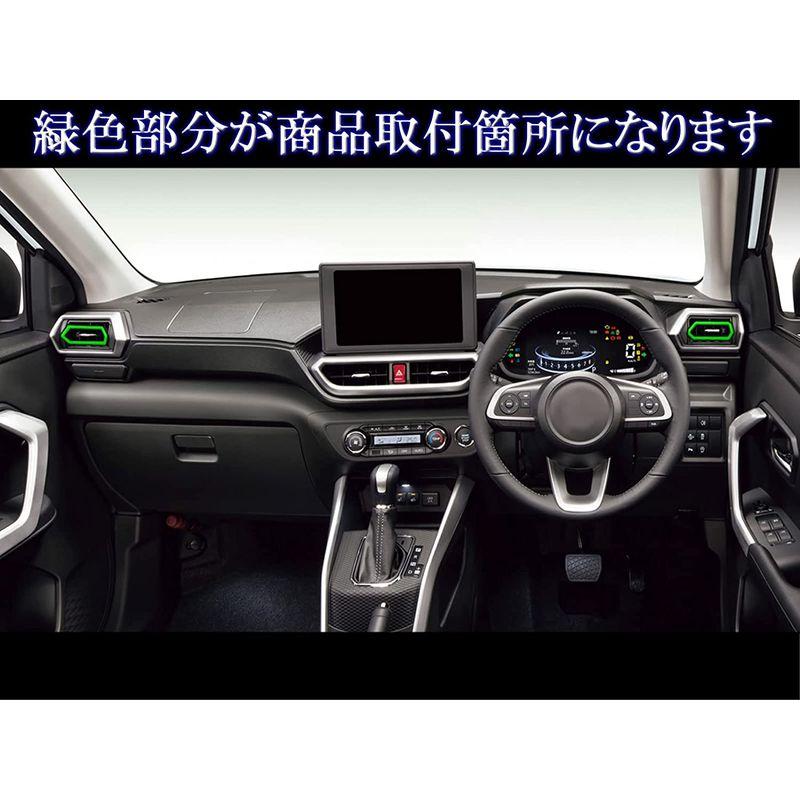 限定モデル GAFATTOYOTA トヨタ ライズ 2019 2代目 ROC ダイハツ Daihatsu A200A RAIZE 210A型 ロッキー  インテリア、車内用品
