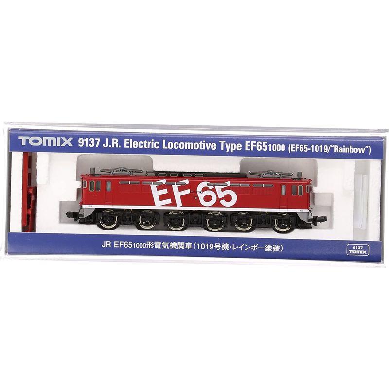 TOMIX Nゲージ EF65-1000 1019号機 レインボー塗装 9137 鉄道模型 電気機関車