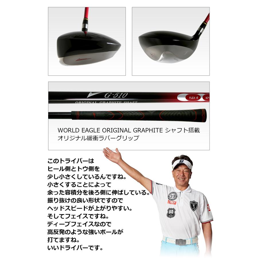 WORLD EAGLE ゴルフクラブセット ワールドイーグル メンズ WE-G510 16