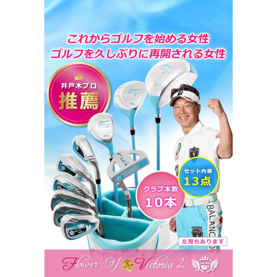 WORLD EAGLE ゴルフクラブセット ワールドイーグル レディース WORLD EAGLE ゴルフクラブセット ワールドイーグル レディース