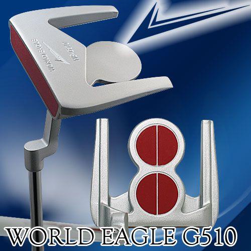 井戸木プロ推薦 WE-G510 メンズ パター 左利き用 ゴルフ用品 ワールドイーグル | WORLD EAGLE