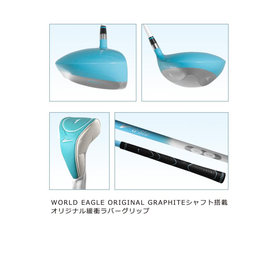 WORLD EAGLE ゴルフクラブセット ワールドイーグル レディース WE-G510