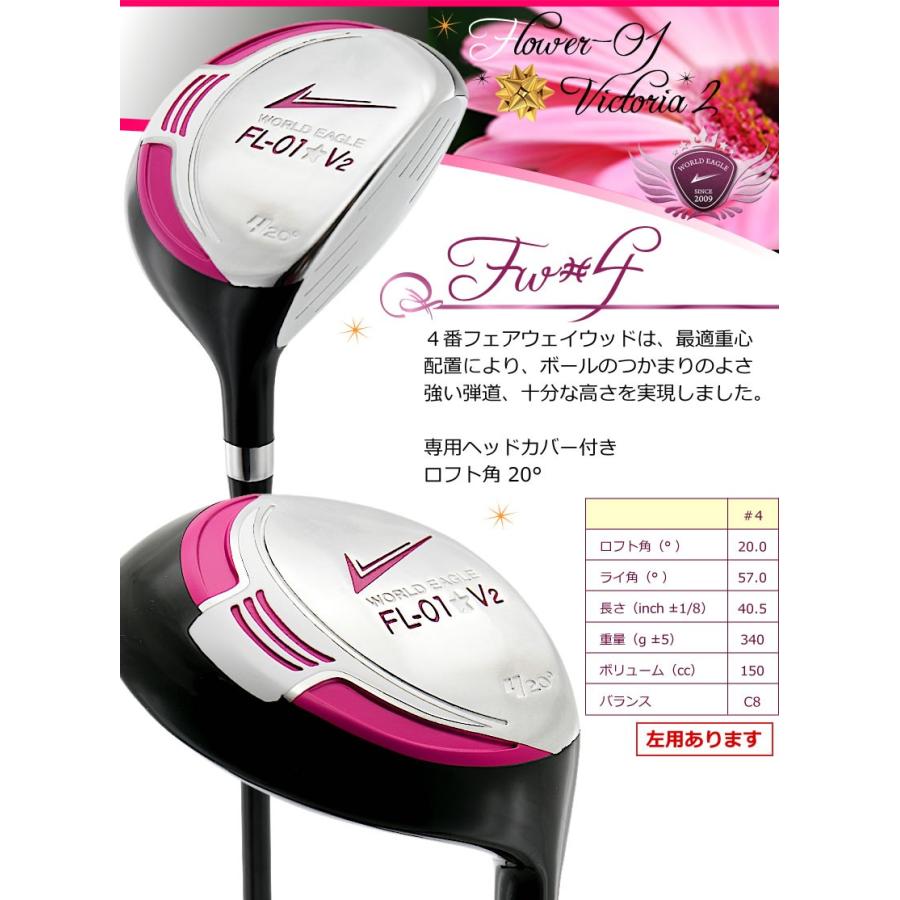 WORLD EAGLE ゴルフクラブセット ワールドイーグル レディース WORLD EAGLE ゴルフクラブセット ワールドイーグル レディース