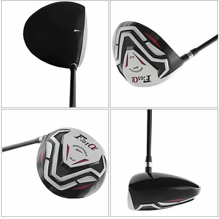 WE-F-01α13点 ゴルフクラブセット メンズ 左用 バック付属なし クロス ゴルフ用品 ワールドイーグル｜worldgolf｜06