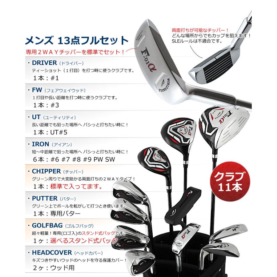 アウトレット品 メンズ ワールドイーグル クラブセット F-01
