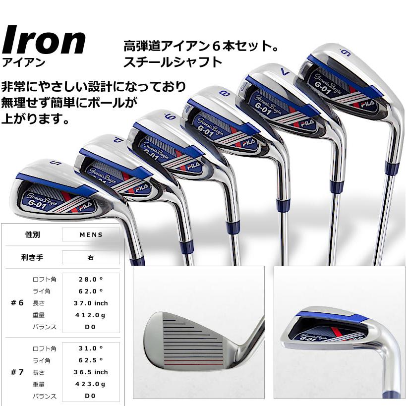 FILA GOLF ポイント高還元セール ゴルフクラブセット メンズ FILA GOLF ポイント高還元セール ゴルフクラブセット メンズ
