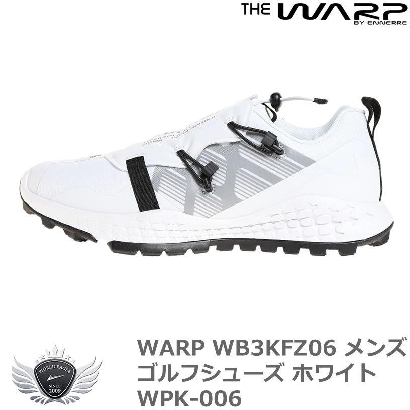 信憑 最大83%OFFクーポン WARP WB3KFZ06 メンズゴルフシューズ ホワイト WPK-006 wolverinesurplus.com wolverinesurplus.com
