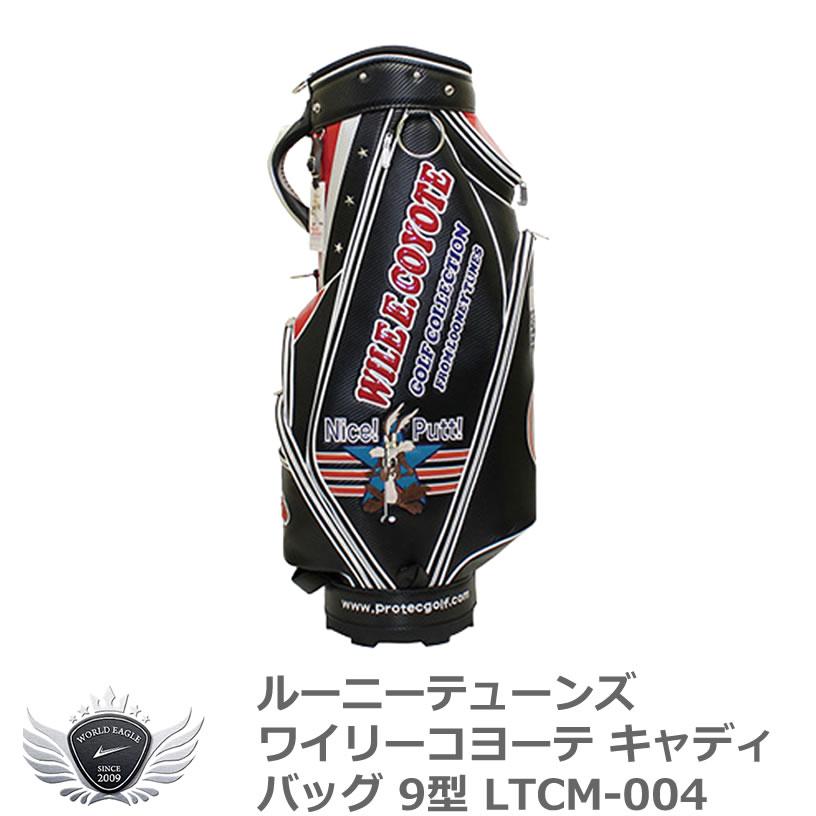ルーニーテューンズ ワイリーコヨーテ キャディバッグ 9型 ブラック LTCM-004 