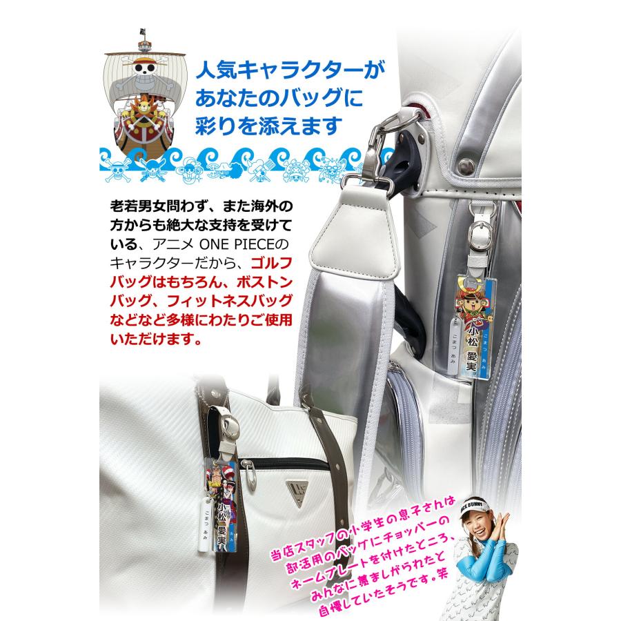 ワンピース シースルー ネームプレート TA-STNP100V-VH 名入れサービス