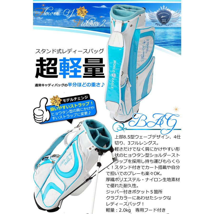 WORLD EAGLE ゴルフクラブセット ワールドイーグル レディース WE-101