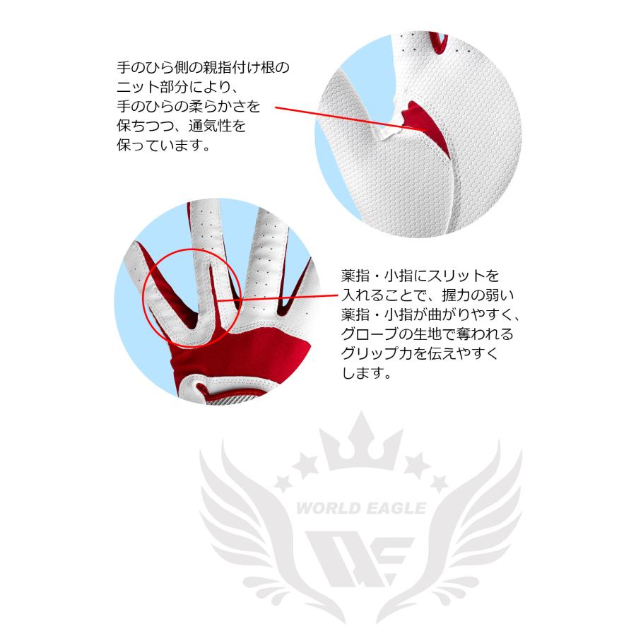 WORLD EAGLE ウインターショットSALE ゲノンエボ ゴルフ グローブ