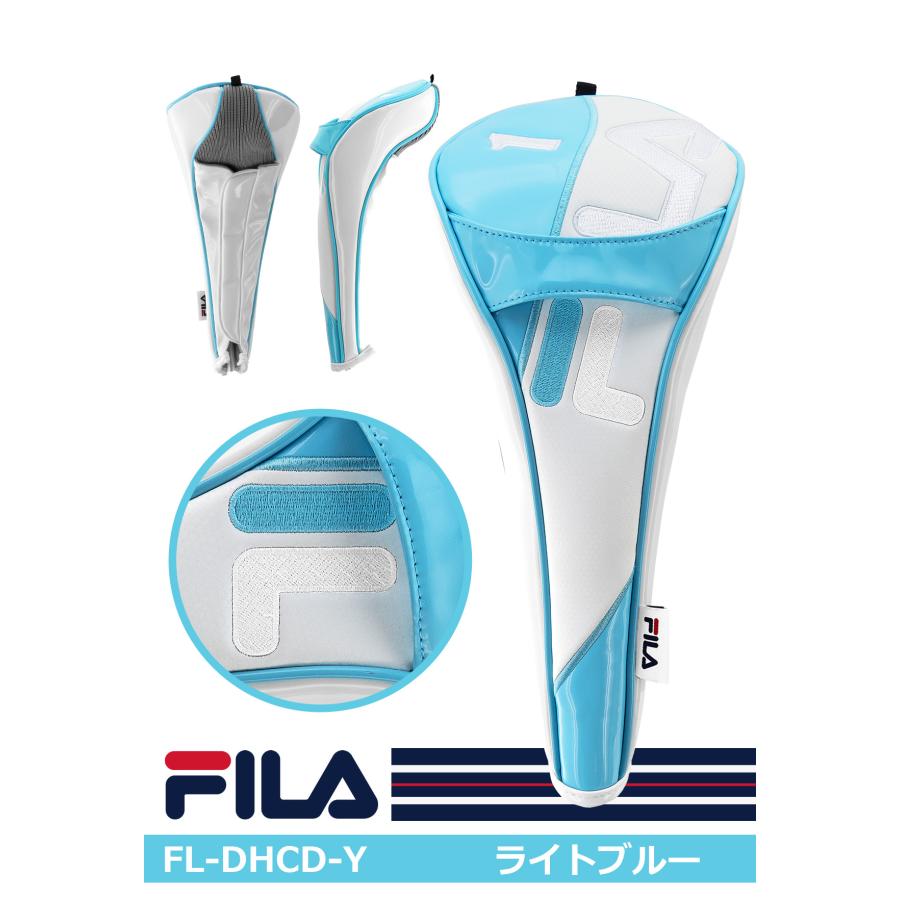 ポイント高還元セール　FILA（フィラ） デラックス DR用ヘッドカバー（マグネット式）FL-DHCD-Y 爆買 | FILA GOLF | 16