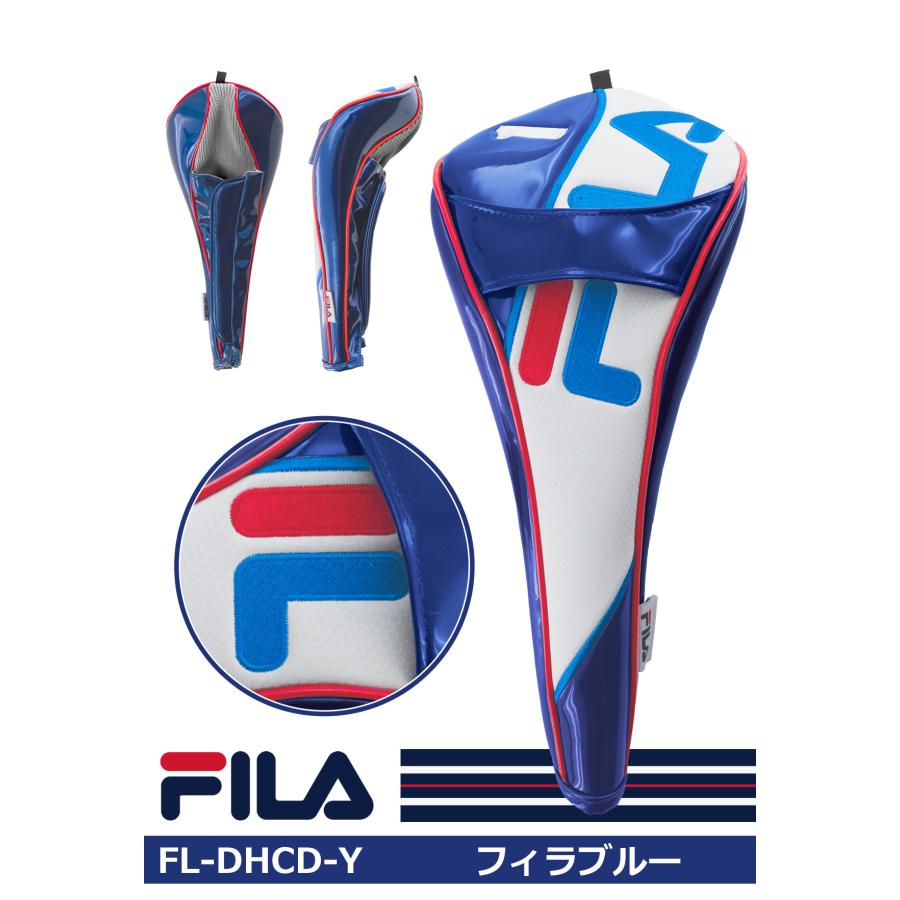 ポイント高還元セール　FILA（フィラ） デラックス DR用ヘッドカバー（マグネット式）FL-DHCD-Y 爆買 | FILA GOLF | 13