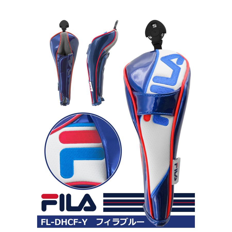 ポイント高還元セール　FILA（フィラ） デラックス FW用ヘッドカバー マグネット式  WE-DHCF-WD 爆買 | FILA GOLF | 15