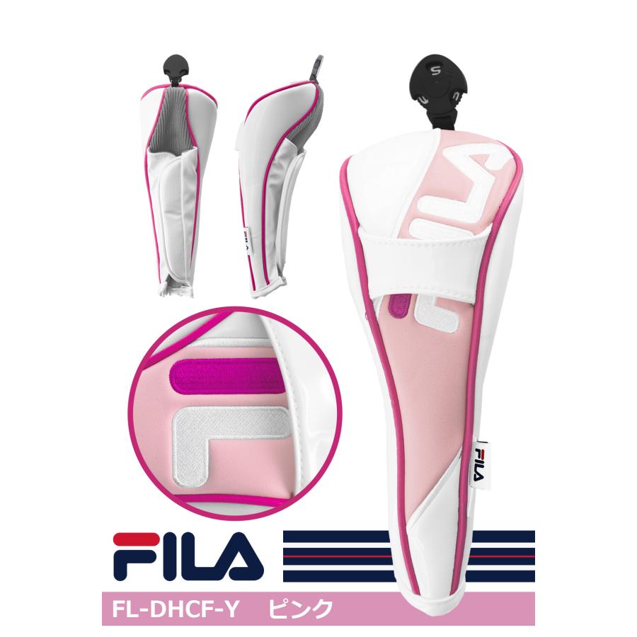 ポイント高還元セール　FILA（フィラ） デラックス FW用ヘッドカバー マグネット式  WE-DHCF-WD 爆買 | FILA GOLF | 17