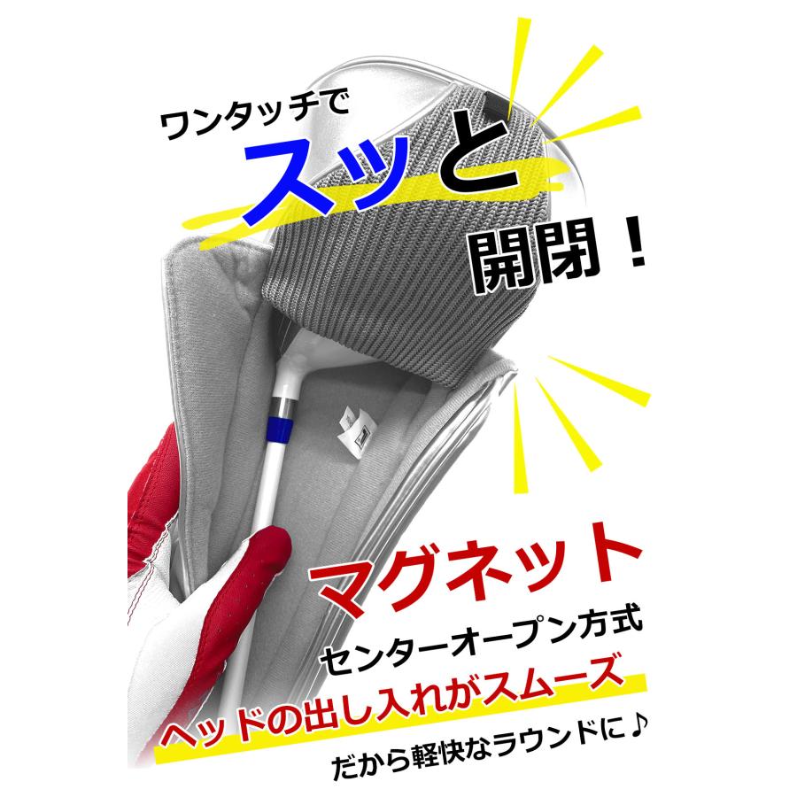 ポイント高還元セール　FILA（フィラ） デラックス FW用ヘッドカバー マグネット式  WE-DHCF-WD 爆買 | FILA GOLF | 11