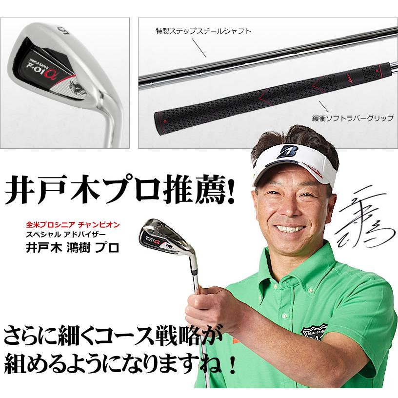 BIG スプリングセール 数量限定 F-01α歌舞伎モデル メンズ 5番アイアン ワールドイーグル｜worldgolf｜04