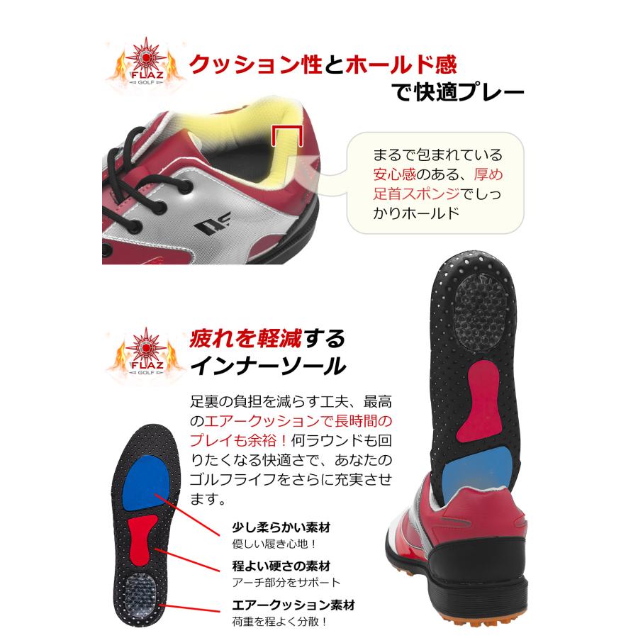 ランキング受賞！ ウインターショットSALE　ワールドイーグル メンズ スパイクレス シューズ FLAZ3 WE-FZ3SL-X柔らか設計なので歩きやすく疲れにくい 爆買 | WORLD EAGLE | 09