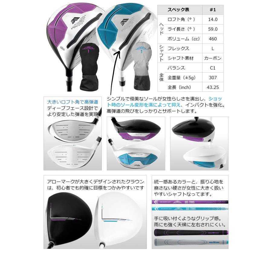 ランキング受賞！ ウインターショットSALE　ワールドイーグル ティアベル ワンオーワン レディース ハーフセット WE-TRHS 右用 専用クラブケース付 | WORLD EAGLE | 07