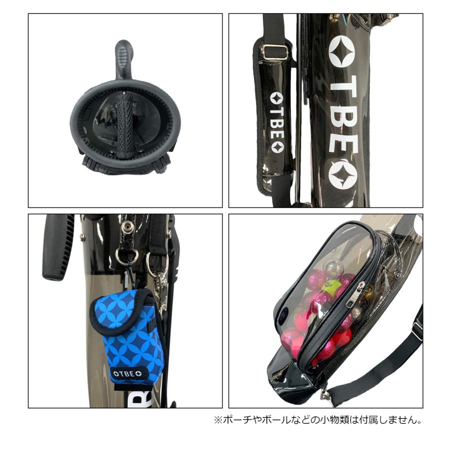 飛衛門 フード付スタンドクラブケース 透明黒 T-SB-BK 【IR