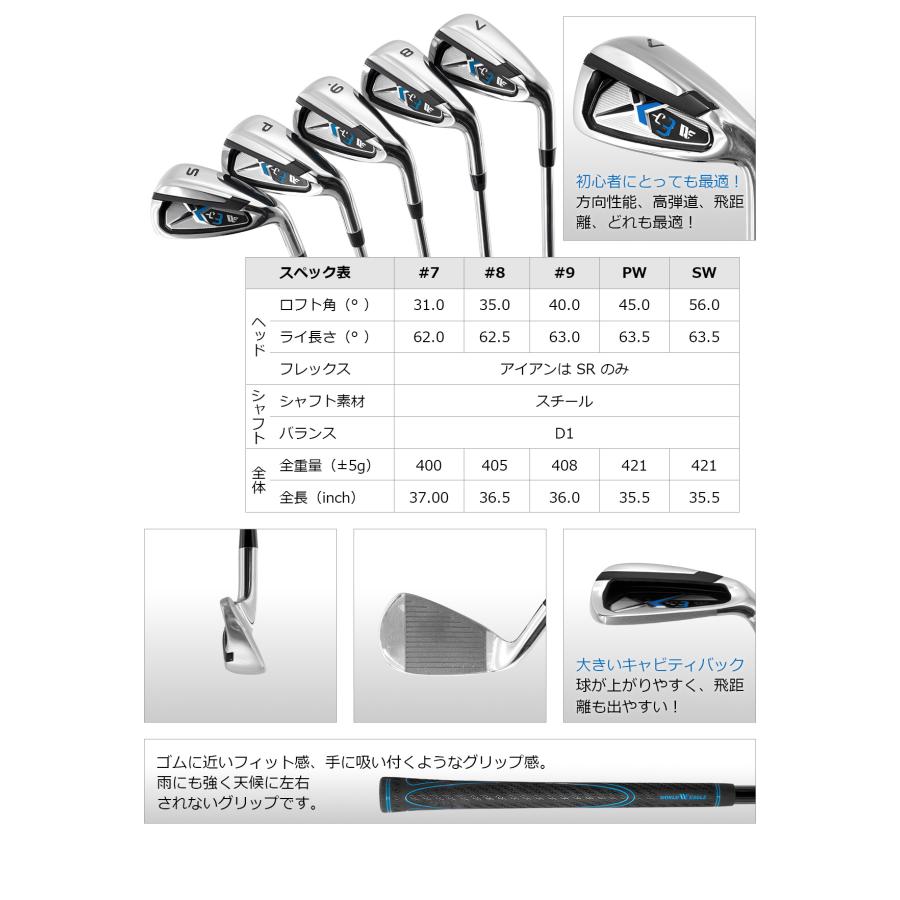 ウインターショットSALE 井戸木プロ推薦 長期保証付 ワールドイーグル X-03 メンズ 16点 クラブセット 専用バッグ付 チタンドライバー入り 爆買 | WORLD EAGLE | 15