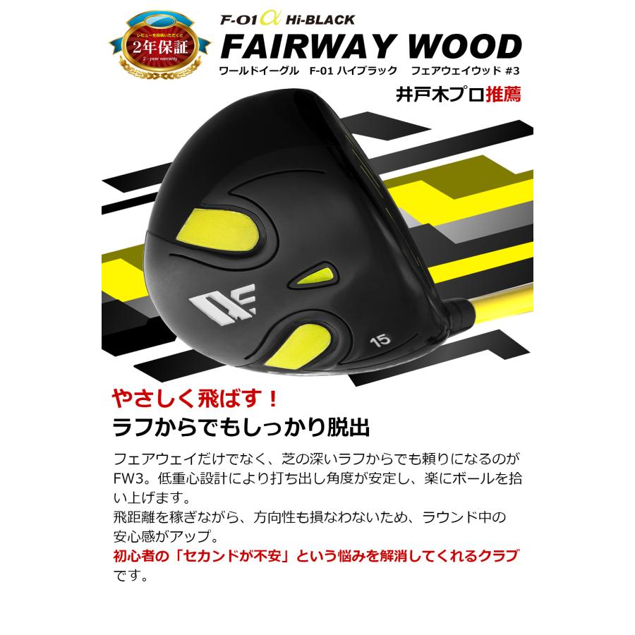 WORLD EAGLE ゴルフクラブセット ワールドイーグル F-01 ハイブラック