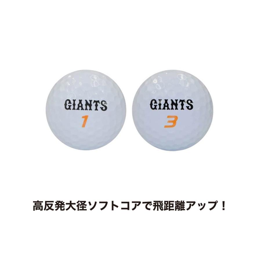 プロ野球！NPB！読売ジャイアンツ ゴルフボール 6個入り YGBA-4770