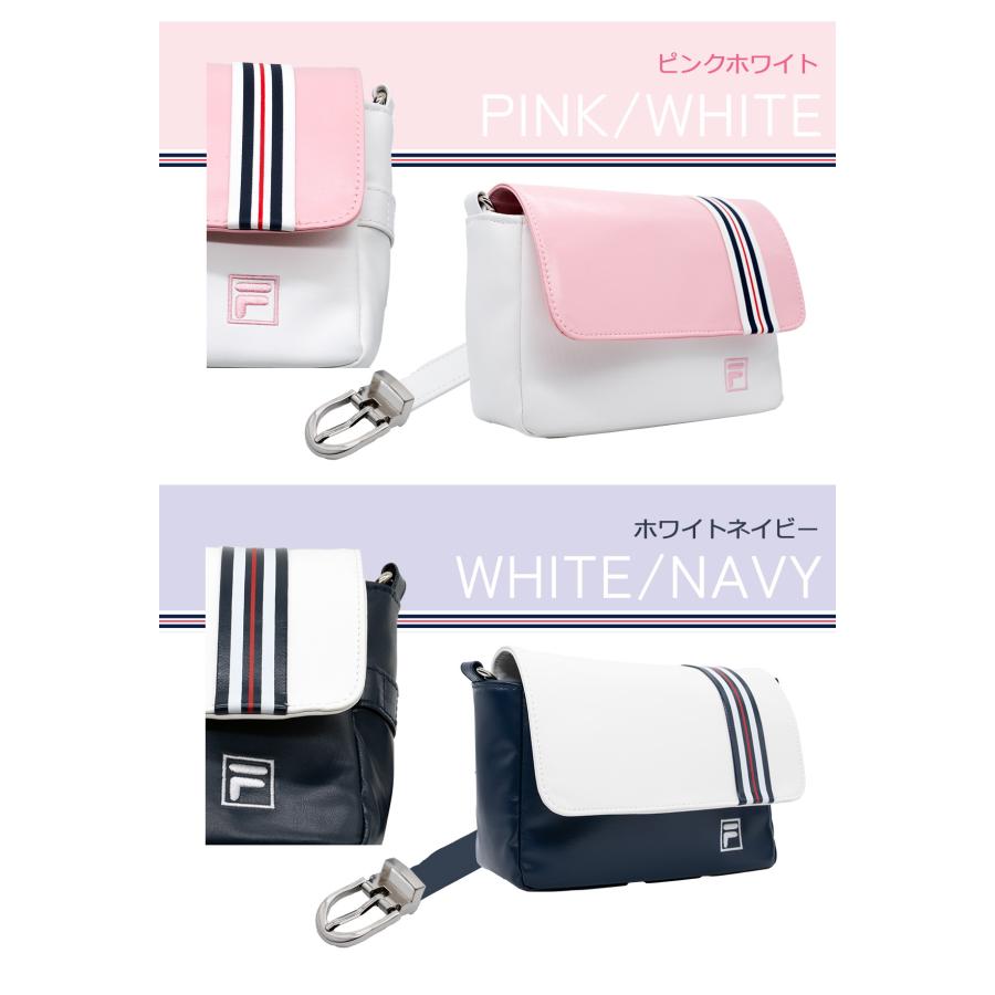 FILA GOLF レディース ヒップバッグ FL-CHPB-Yベルト付き ゴルフポーチ